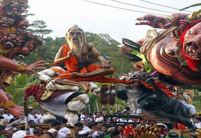 7.079 ‘OGOH-OGOH’ Warnai Nyepi Di Bali